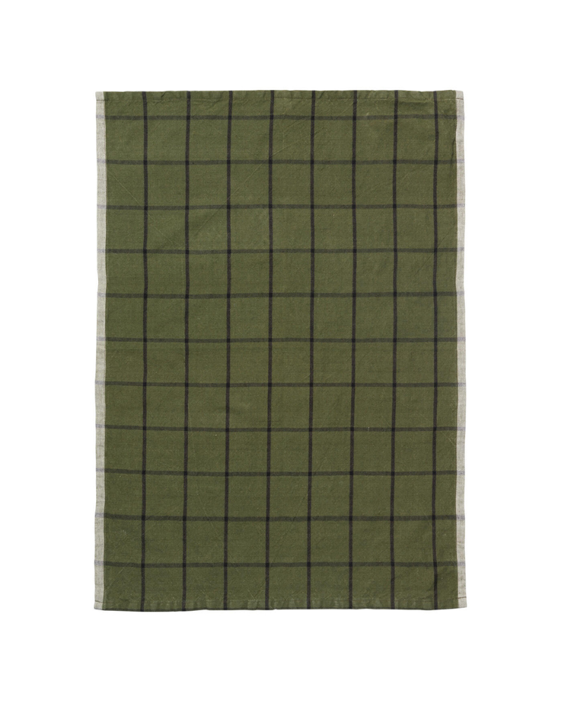 Hale viskestykke - Green/Black
